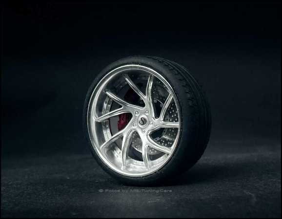 1:18 Honda NSX LibertyWalk LBWK Rim Set